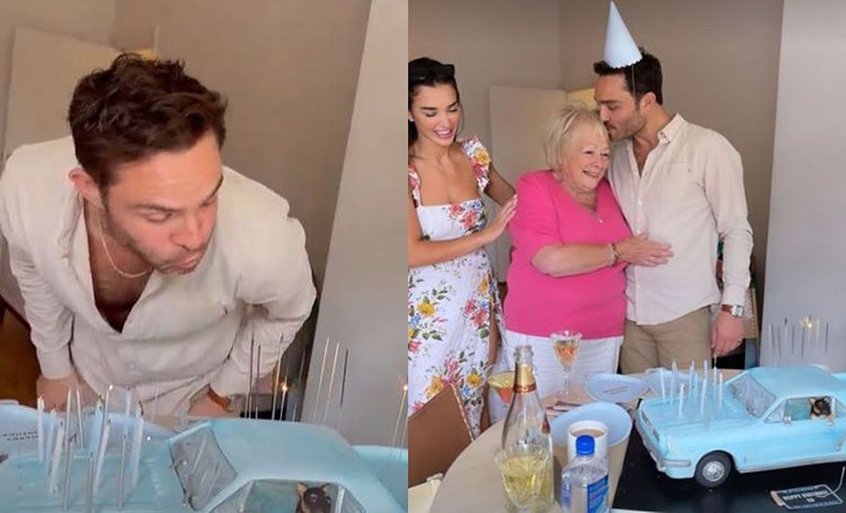 'Gossip Girl' star Ed Westwick brings in his 35th birthday with girlfriend Amy Jackson - Vimarsana News