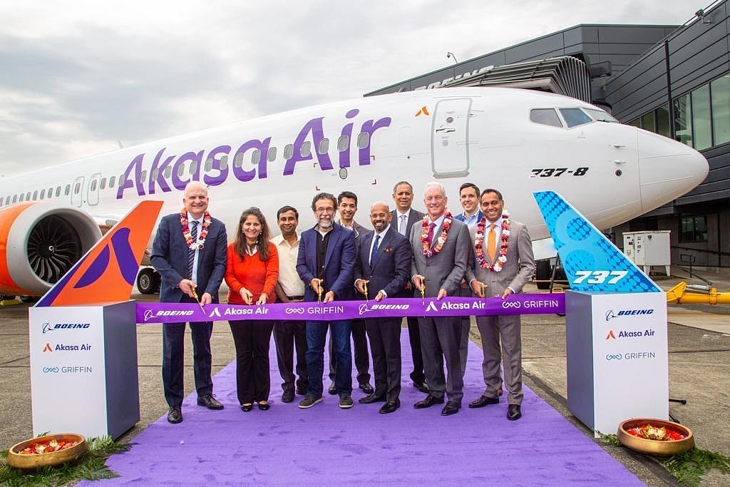 New player Akasa Air takes delivery of first 737 Max aircraft from Boeing - Vimarsana News