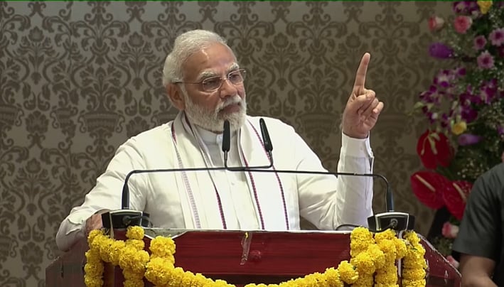 PM Modi inaugurates 'Kranti Gatha' and reconstructed 'Jal Bhushan' in Mumbai: All you need to know about it - Vimarsana News