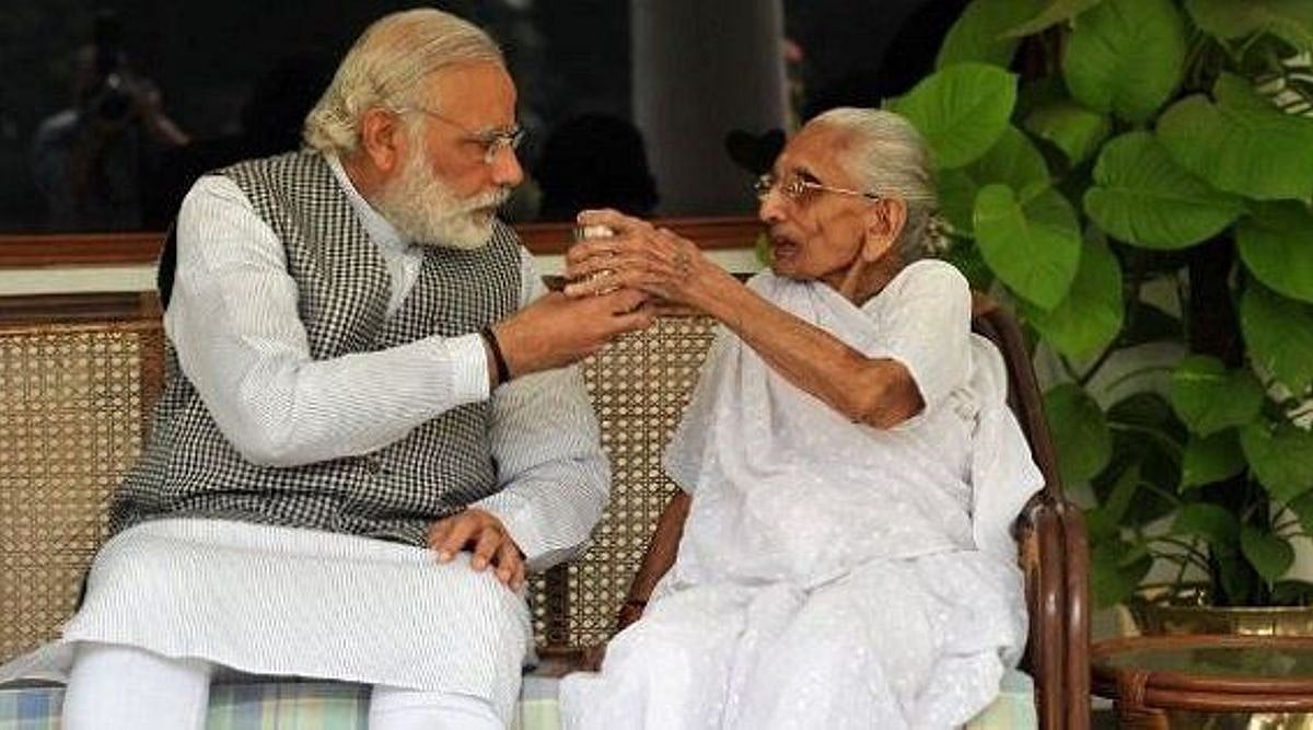PM Modi's mom Hiraba's 100th birthday: These photos of mother-son duo will melt your heart - Vimarsana News