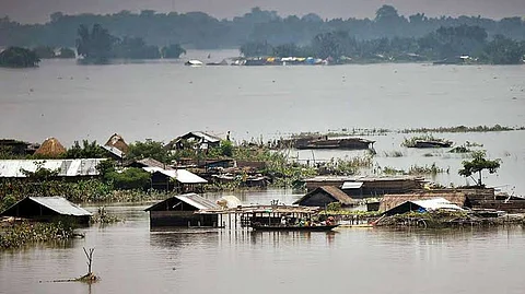 Assam floods: 11 lakh people displaced; Brahmaputra close to bursting its banks