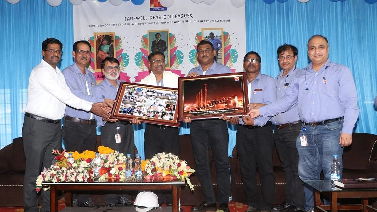 Singrauli: Farewell to retiring officers of Birla's Hindalco Mahan - Vimarsana News