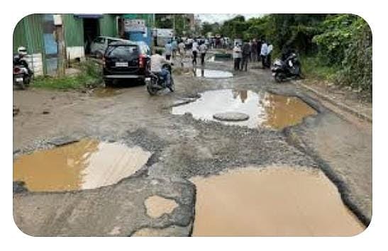 'Get Well Soon' protest campaign against BMC over pothole roads in Mumbai - Vimarsana News