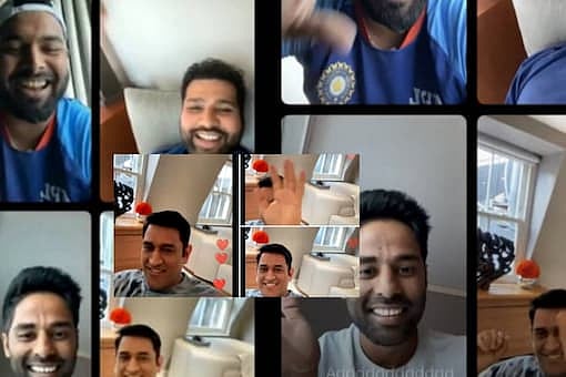 MS Dhoni makes cameo on Rishabh Pant's Instagram live; Twitterati create memes - Vimarsana News