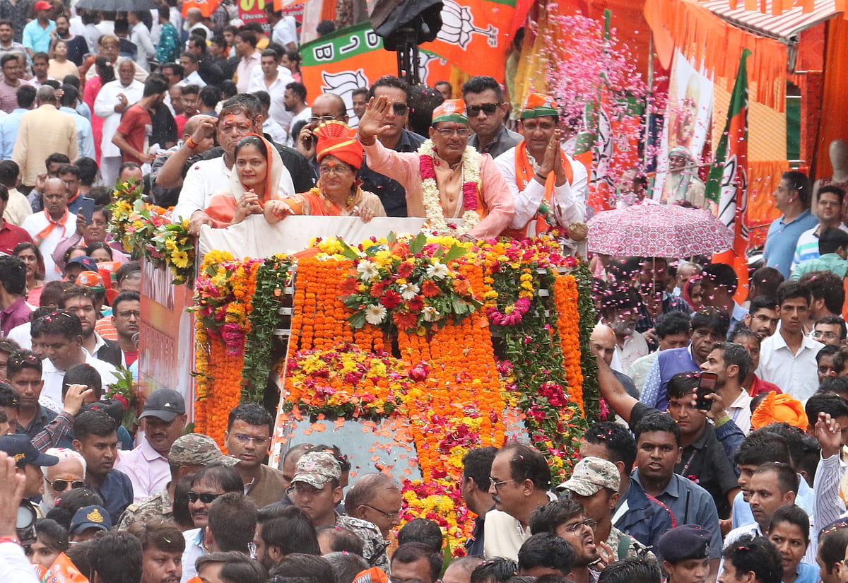 Indore: Elect BJP mayor for city's speedy development, says CM while holding roadshow - Vimarsana News
