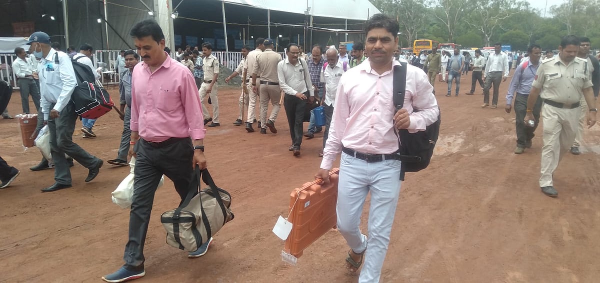 Bhopal: Distribution of election material begins at Lal Parade Ground - Vimarsana News