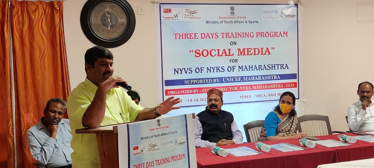 Maharashtra: Nehru Yuva Kendra organizes social media workshops in collaboration with UNICEF - Vimarsana News