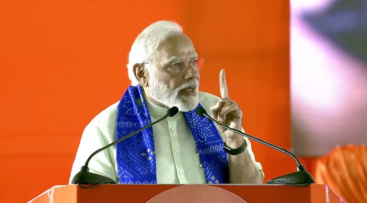 WATCH: Telangana people paving way for BJP's double-engine govt, says PM Modi at 'Vijay Sankalpa Sabha' in Hyderabad - Vimarsana News