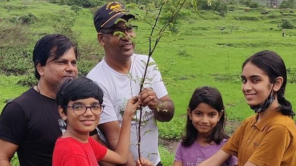 Navi Mumbai: Tree plantation in Kharghar by the citizen group - Vimarsana News