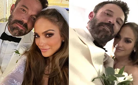 Leaked Pictures: Jennifer Lopez and Ben Affleck tie the knot in Vegas