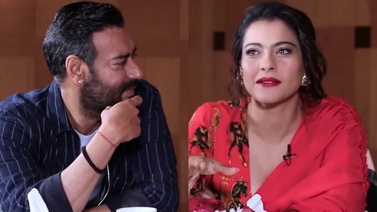 Watch Ajay Devgn trolls wife Kajol on