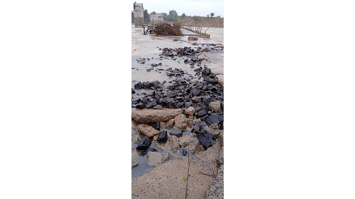 Ganjbasoda bridge closed for traffic - Vimarsana News