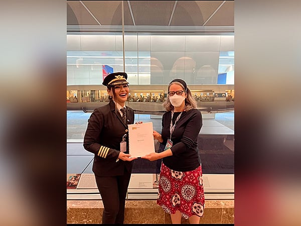First Indian female pilot gets place in US-based Aviation Museum for record-breaking flight over North Pole - Vimarsana News