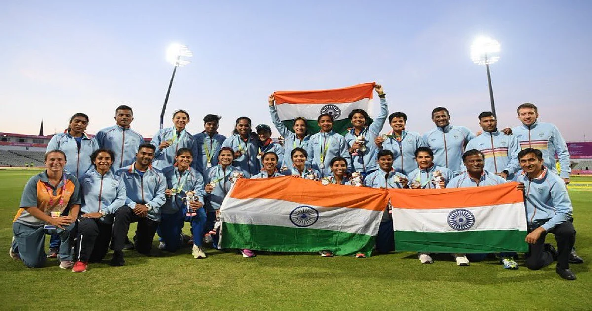 Prime Minister Narendra Modi interacts with India women’s cricket team