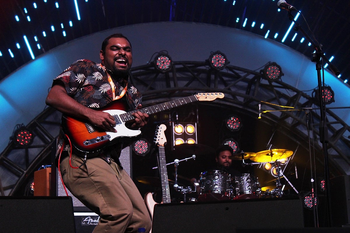 Arinjoy Sarkar of the Arinjoy Trio