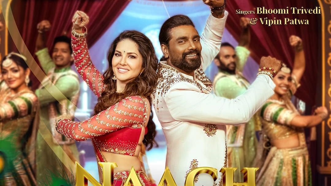 Naach Baby Poster: Sunny Leone, Remo D'Souza to set dance floor on fire with Garba anthem of the year - Vimarsana News