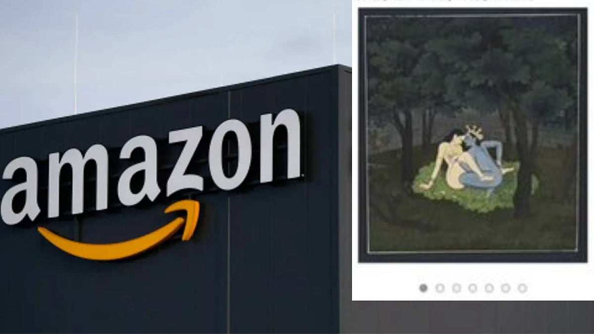 After #BoycottAmazon outrage, Amazon removes 'obscene' Radha-Krishna painting - Vimarsana News