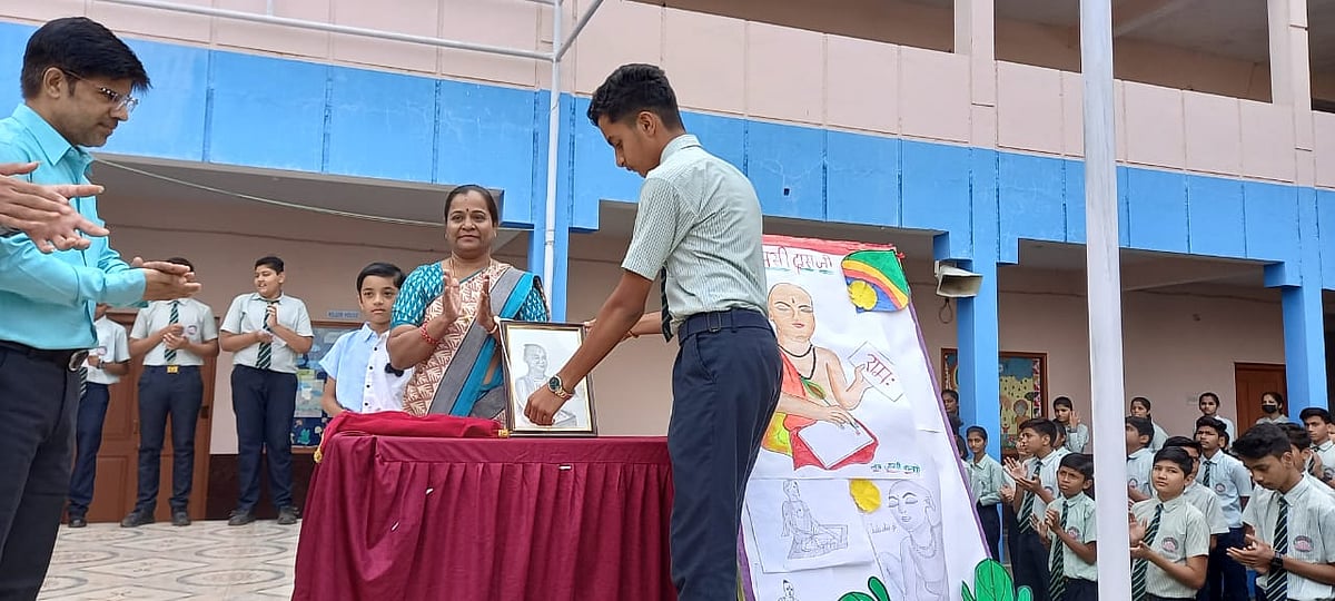 Khargone: Gokuldas Public School celebrates Tulsidas Jayanti - Vimarsana News