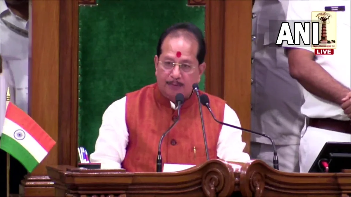 Bihar Speaker Vijay Kumar Sinha Of The BJP Resigns Ahead Of Trust Vote bihar-speaker-vijay-kumar-sinha-of-the-bjp-resigns-ahead-of-trust-vote