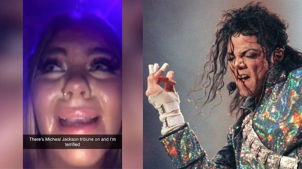 Fear of Michael Jackson? 18yearold cries when MJ's 'Thriller' was