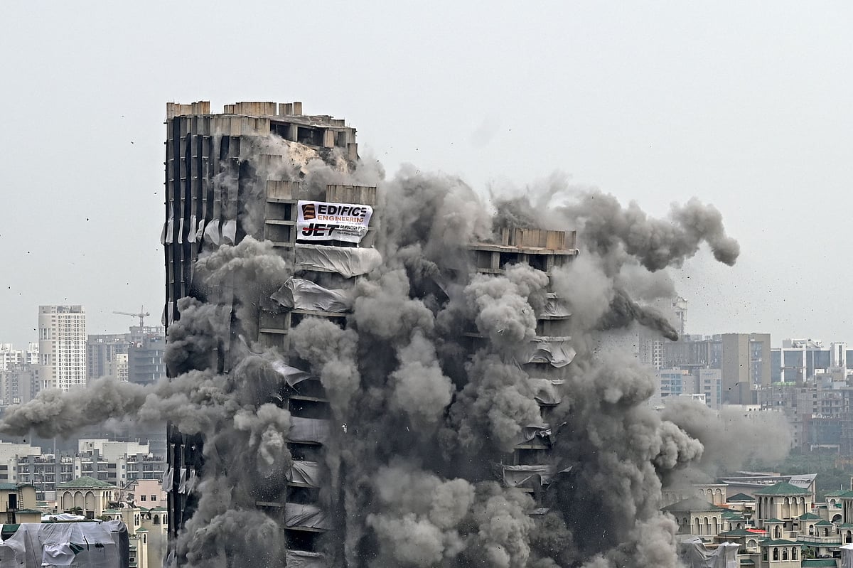 Demolition 100% successful: Edifice official Chetan Dutta, Noida Twin Towers blaster - Vimarsana News