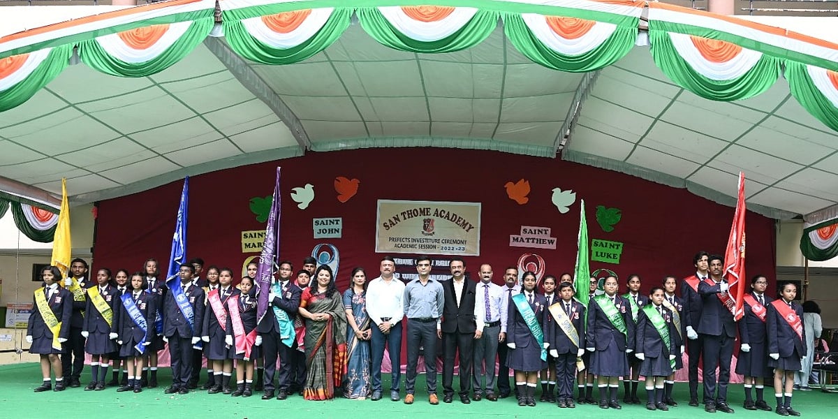Dewas: Investiture ceremony held at San Thome Academy - Vimarsana News