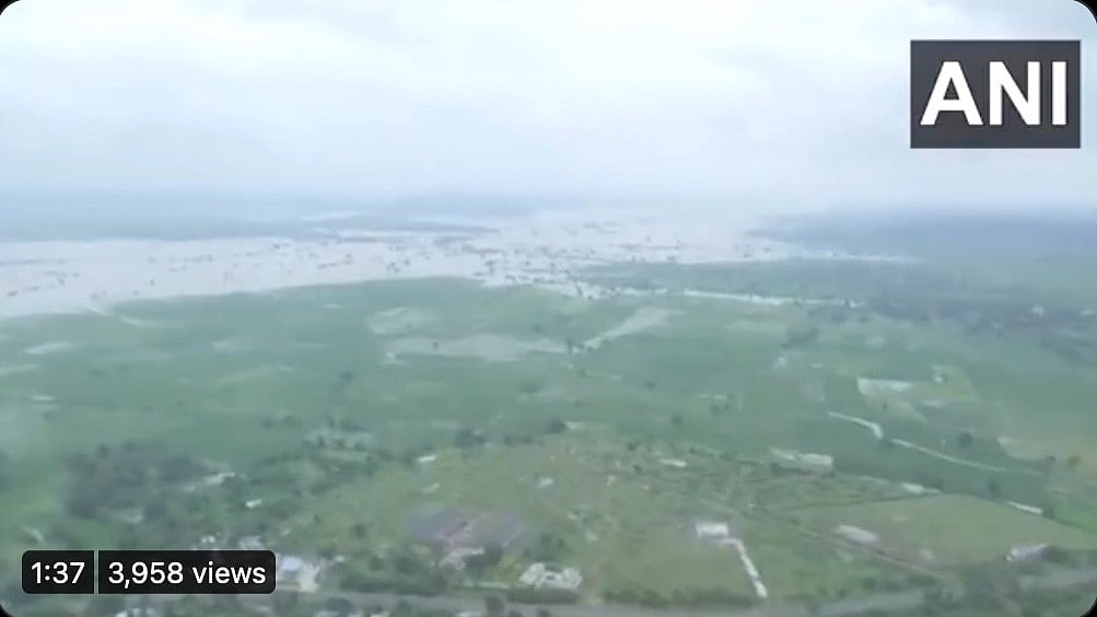 MP Rain Fury: CM Shivraj conducts aerial inspection of Chambal region - Vimarsana News