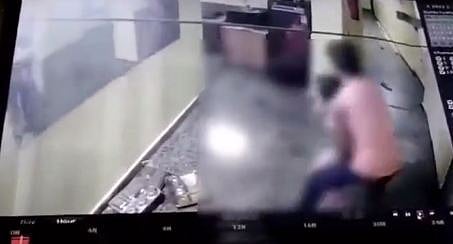 Delhi Shocker: CCTV footage reveals Hostel Security guard beats and molests girls - Vimarsana News