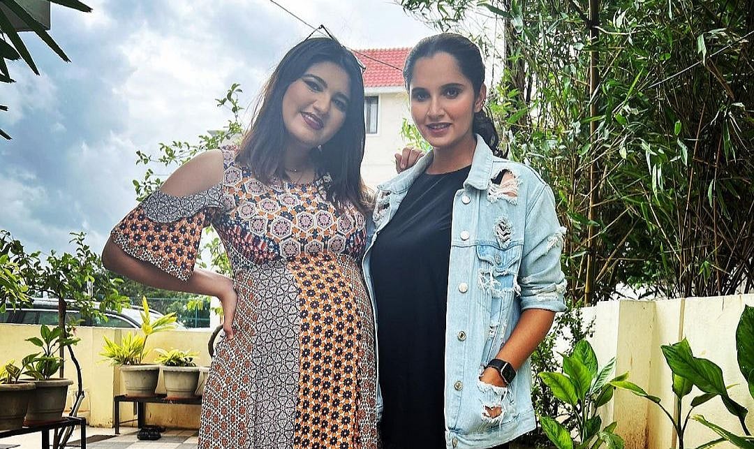 Sania Mirza's sister Anam welcomes first child, a baby girl with husband Mohammed Asaduddin - Vimarsana News