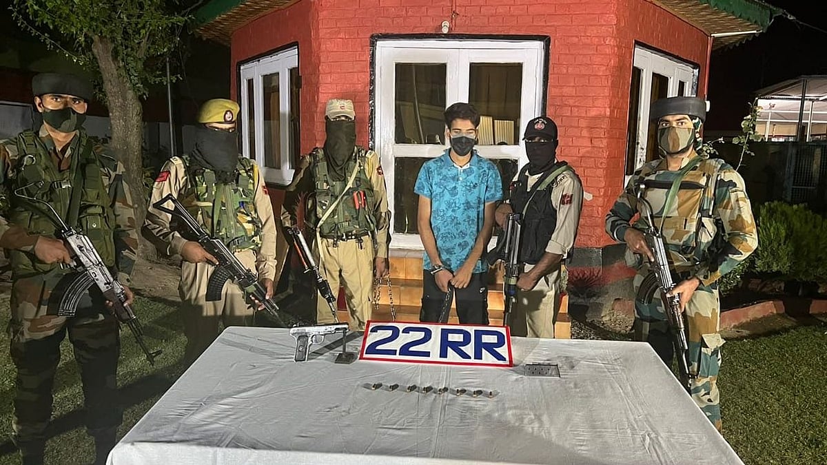 Jammu and Kashmir: Hybrid LeT terrorist nabbed from Sopore; arms, ammunition recovered - Vimarsana News
