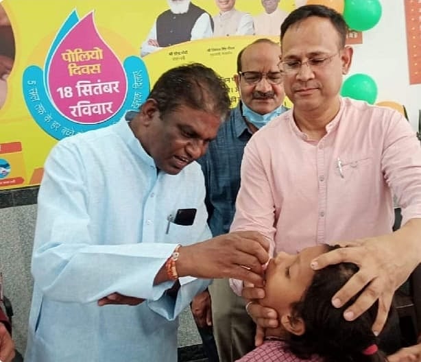 Special pulse polio campaign launched; to run for 3 days in 16 districts including Bhopal - Vimarsana News