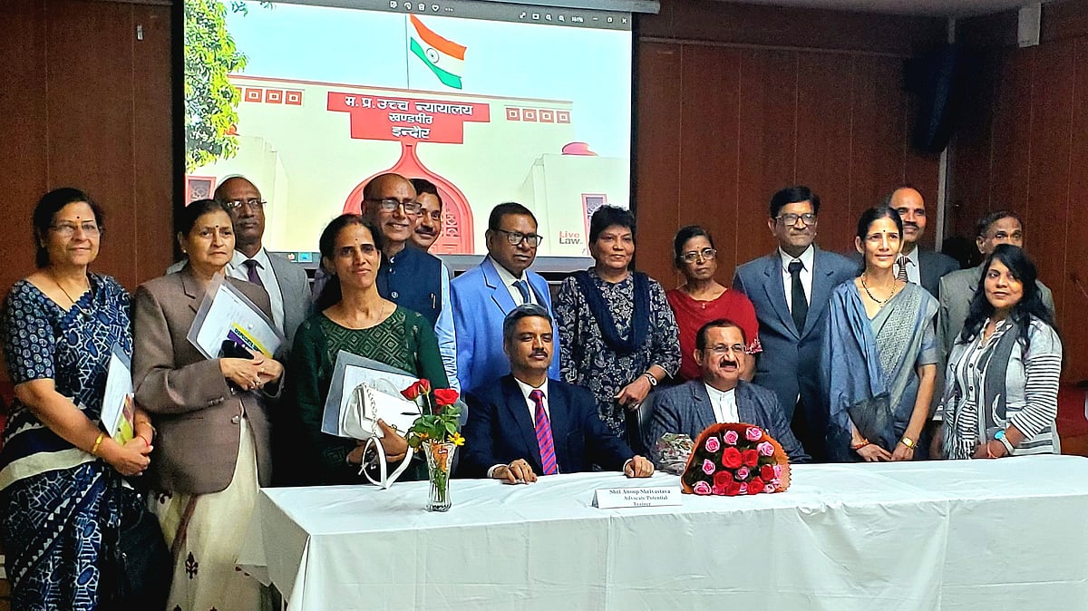 Indore: Disintegration of families, says Justice Vivek Rusia for mediation - Vimarsana News