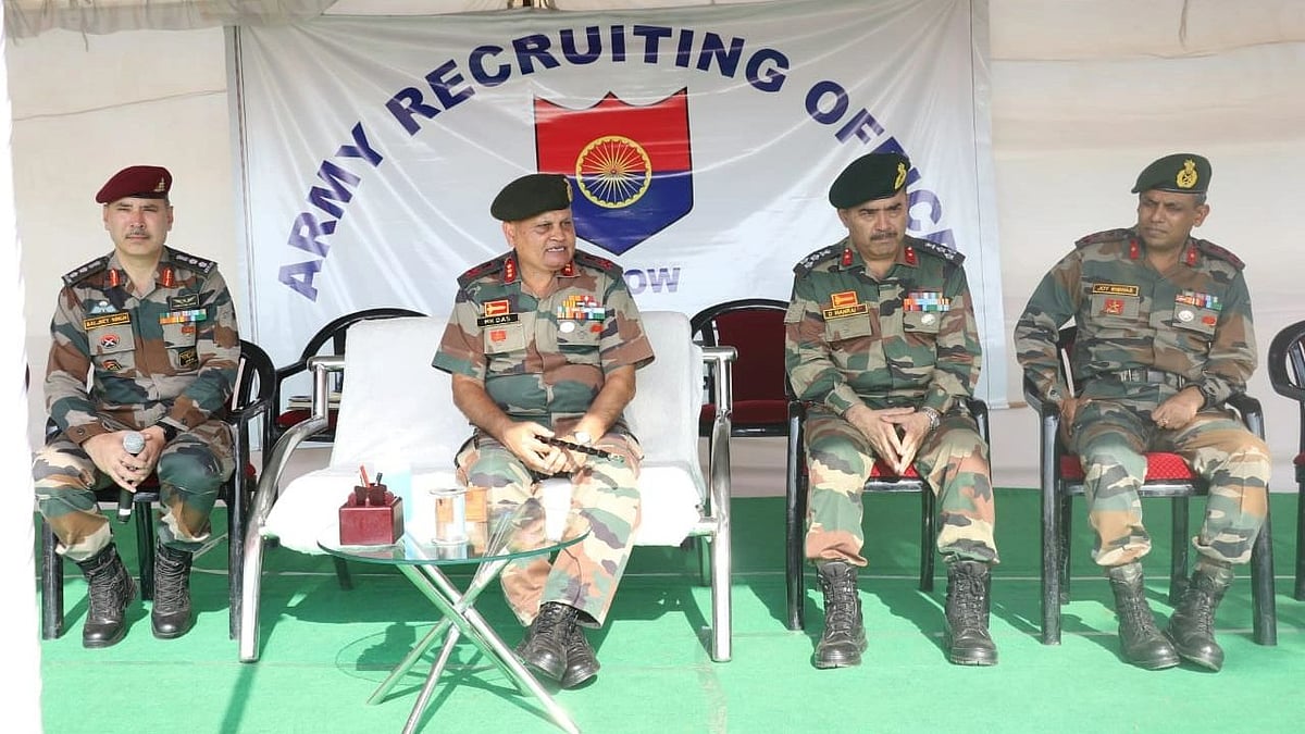 Dhar: Top general inspects Agniveer recruitment - Vimarsana News