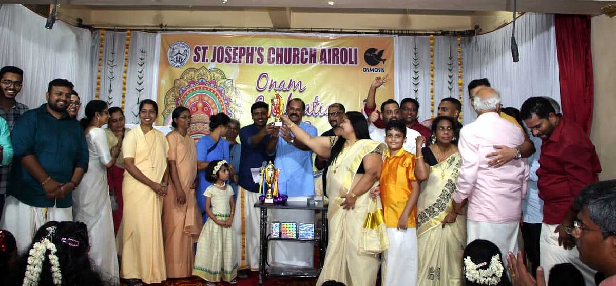 Navi Mumbai: Onam celebrated at St. Joseph's church in Airoli - Vimarsana News