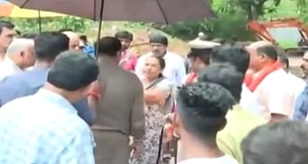 Karnataka: BJP MLA Arvind Limbavali assaults woman protesting demolition of property - Vimarsana News