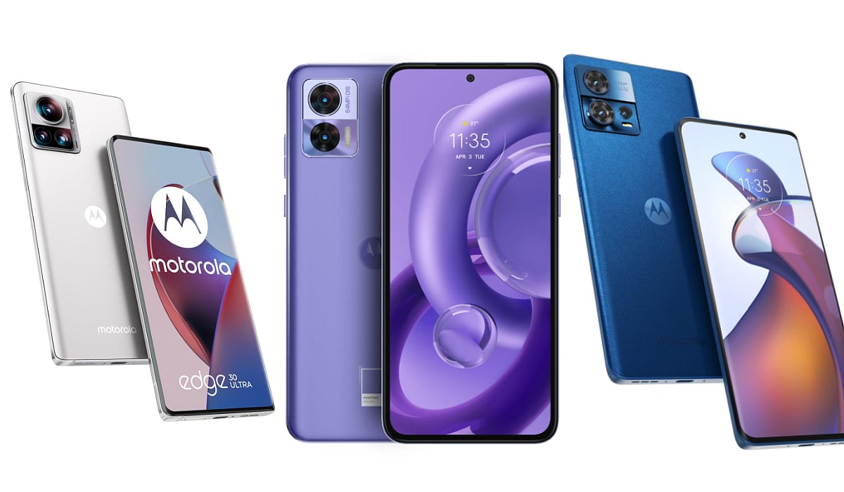Motorola Edge 30 Ultra launched in India with 200MP camera, Snapdragon 8 Plus Gen 1, Edge 30 Fusion tags along - Vimarsana News