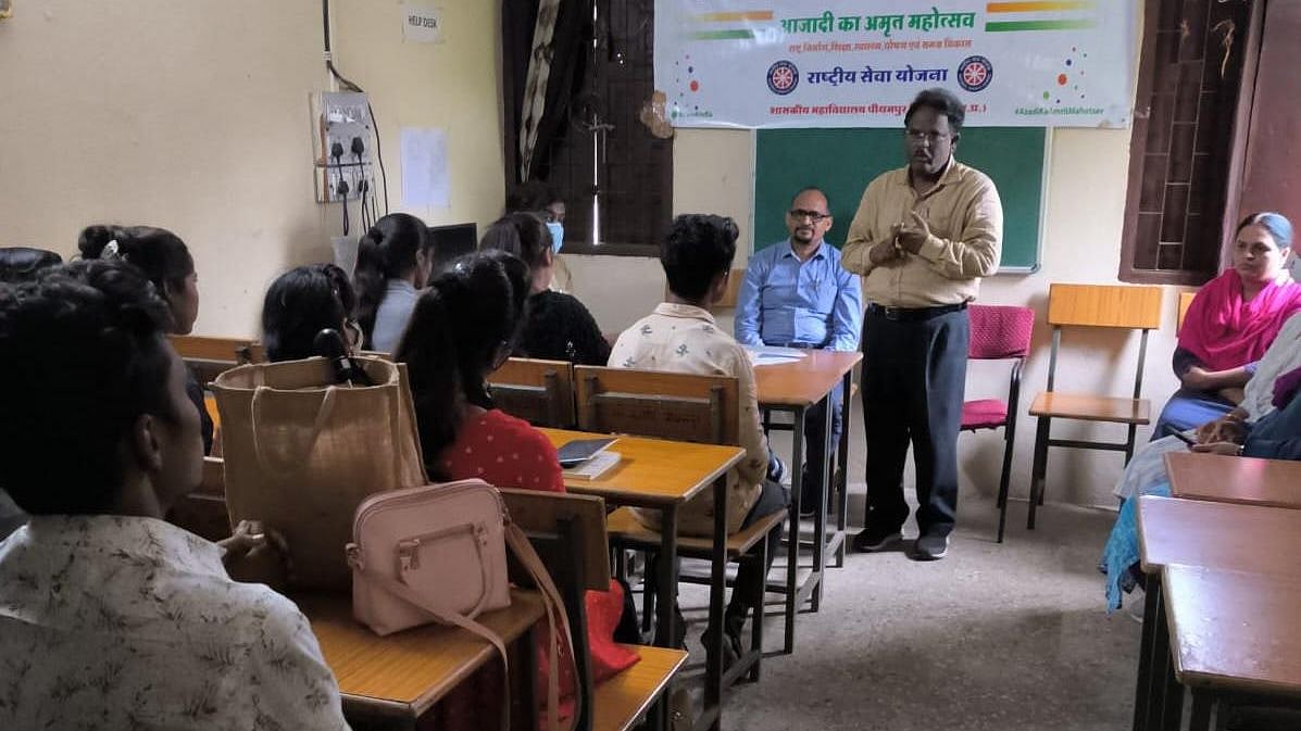 Pithampur: 'NSS helps in all-round development of students' - Vimarsana News