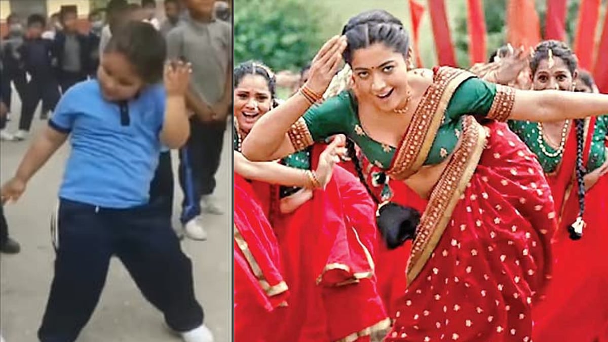Watch: Rashmika Mandanna wants to meet THIS young 'Saami Saami' dancer - Vimarsana News