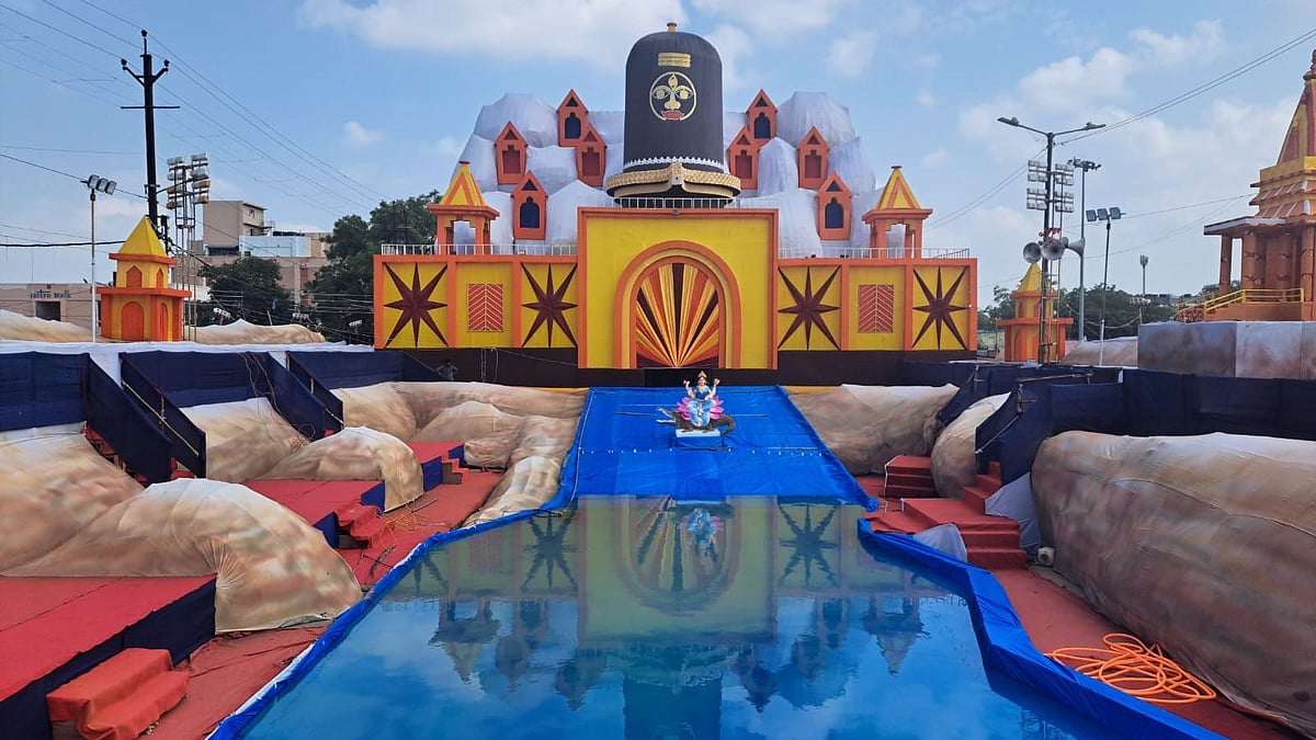 Navratri 2022: Narmada Parikrama, Char Dham, Samudra Manthan, Rafale in tableaux in Bhopal - Vimarsana News