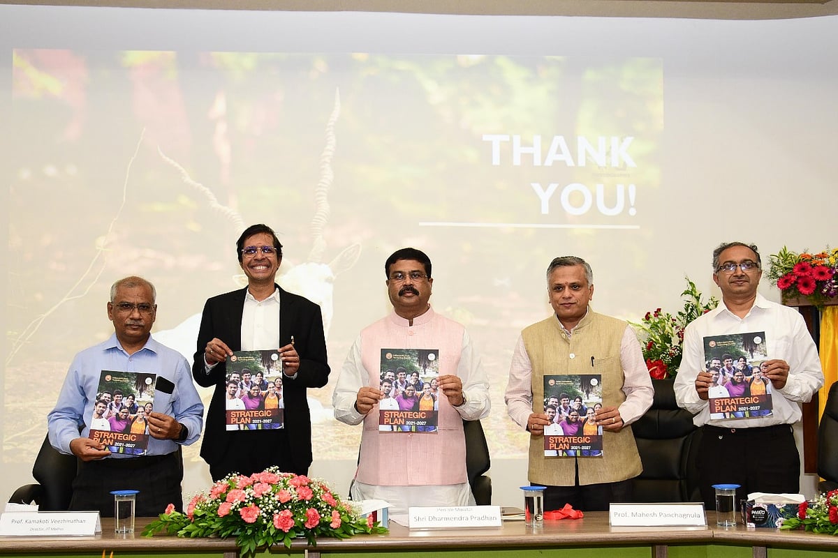 Chennai: Education Minister Dharmendra Pradhan launches IIT Madras strategic plan 2022-27 - Vimarsana News