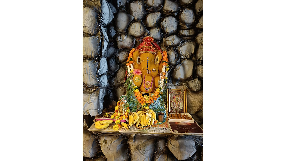 Ganeshotsav 2022: Only Ganesha idol in the world adorned with turmeric in Indore - Vimarsana News