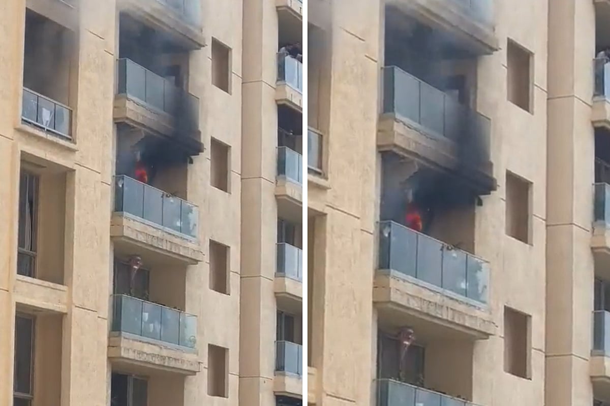 Thane: Fire on the 18th floor of Preston Tower at Hiranandani; no casualty reported - Vimarsana News