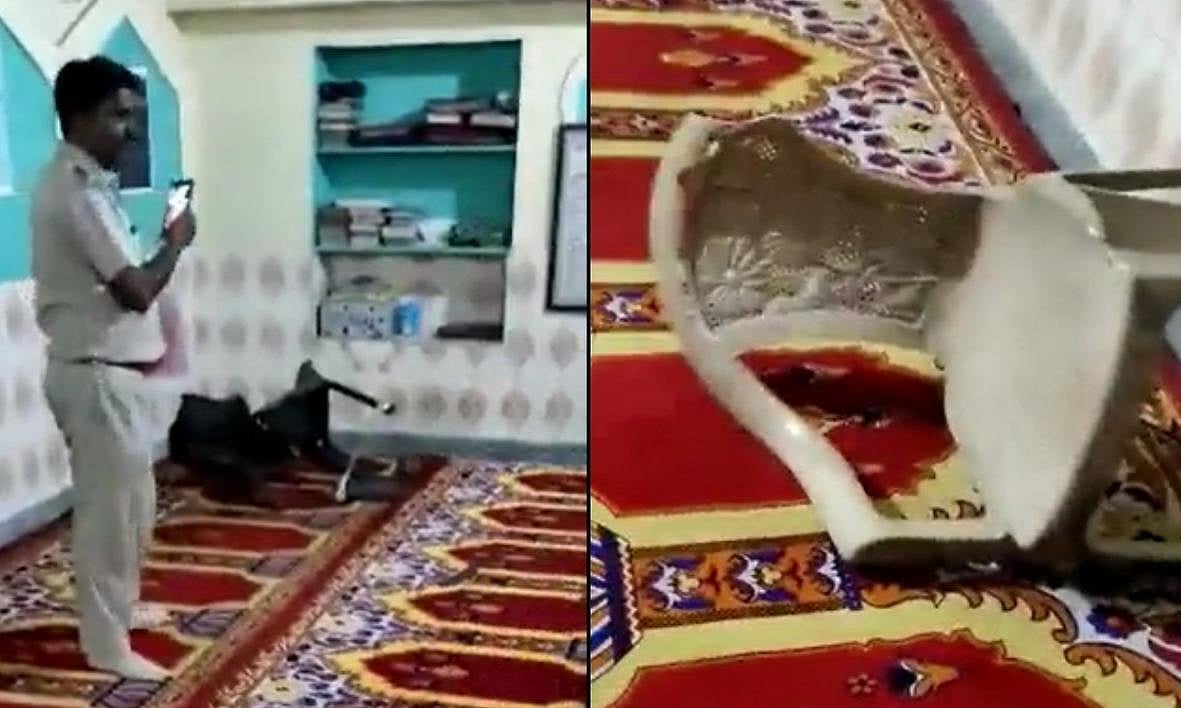 Mob of more than 200 people attack mosque in Gurugram; FIR filed - Vimarsana News