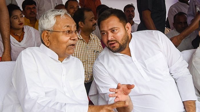 Bihar: Nitish Hints at Tejashwi being his successor, says he will lead in next assembly polls - Vimarsana News
