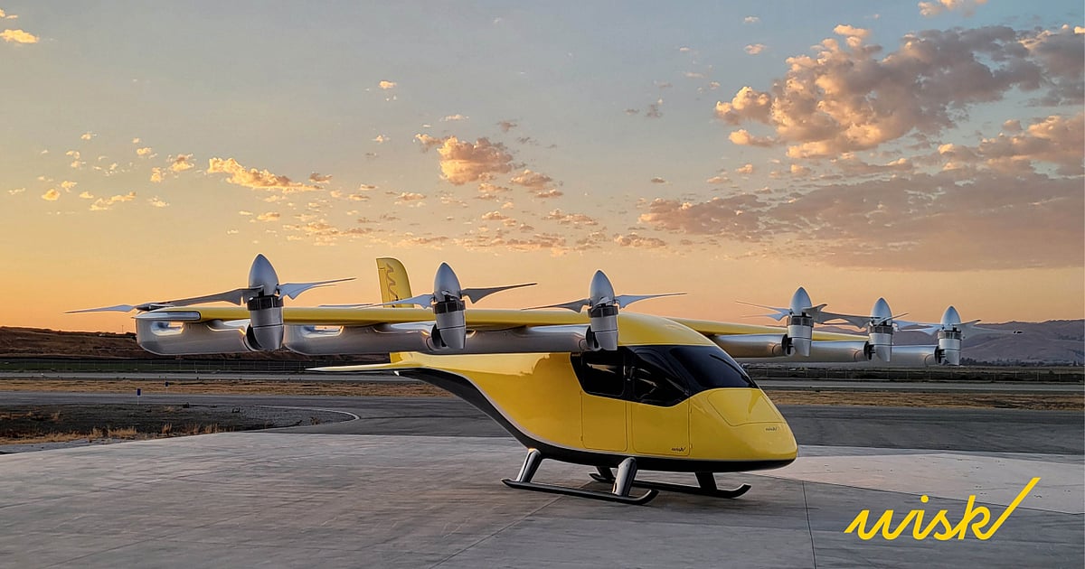 Wisk Aero reveals autonomous self-flying all-electric air taxi