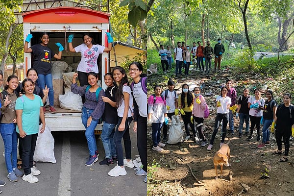 Thane: 50 volunteers assemble to clear 350 kgs of waste from Yeoor forest - Vimarsana News