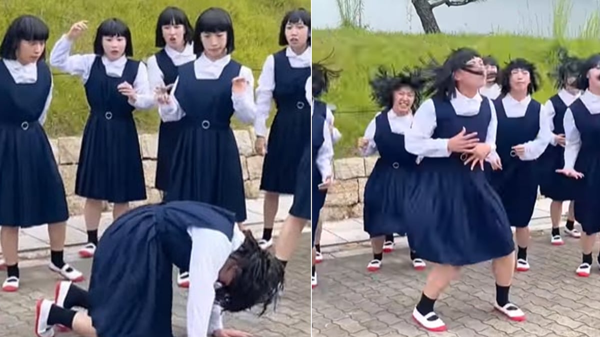 Watch: Japanese girls sync dance moves to 'Kala Chashma' trend - Vimarsana News
