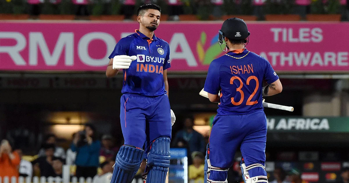 Ind Vs Sa 2nd Odi Shreyas Iyer Ishan Kishan Partnership Take Men In Ind Vs Sa 2nd Odi Shreyas Iyer Ishan Kishan Partnership Take Men In