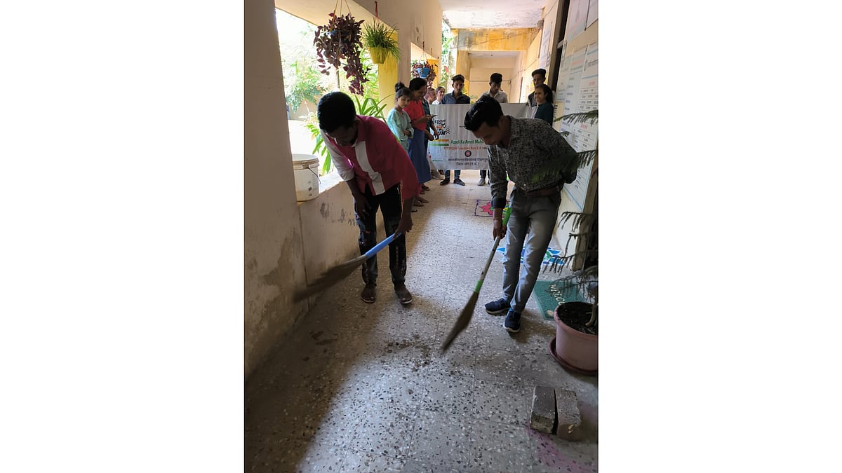 Pithampur (Mhow): Cleanliness campaign by National Service Scheme - Vimarsana News
