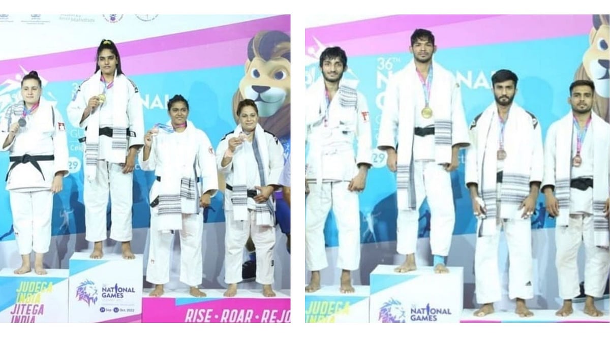 36th National Games: Judokas Tulika Mann, Vijay Yadav win gold - Vimarsana News